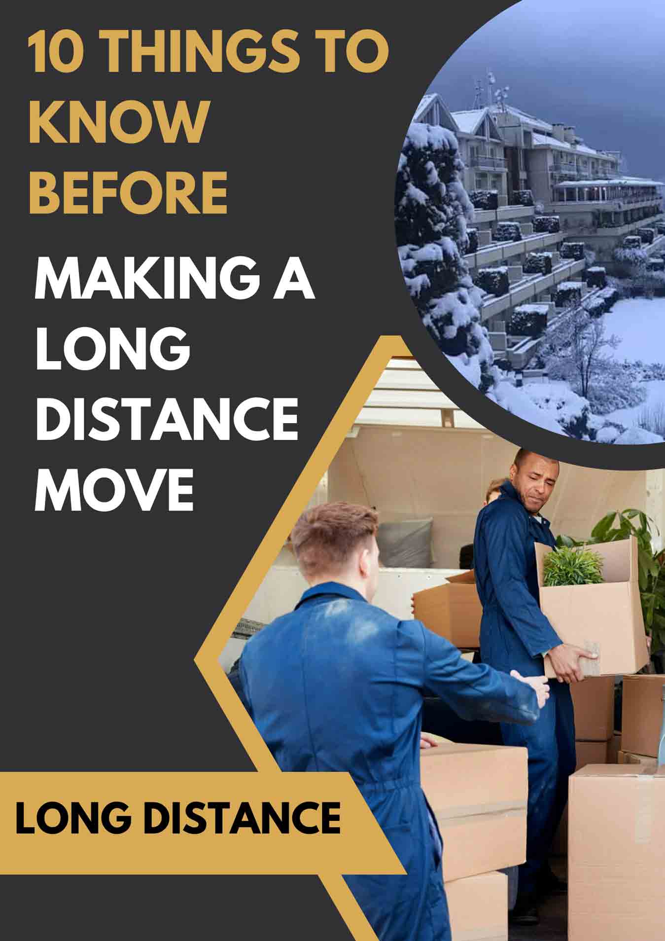 Things To Know Before Making a Long Distance Move