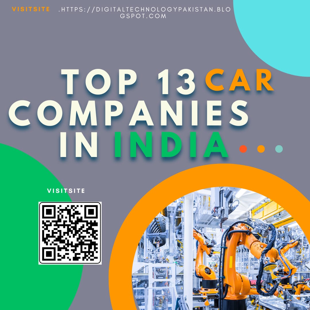 Top 13 Car Companies In India