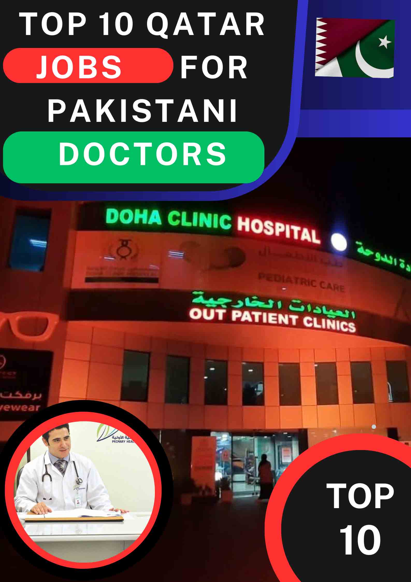 top 10 qatar jobs for pakistani doctors